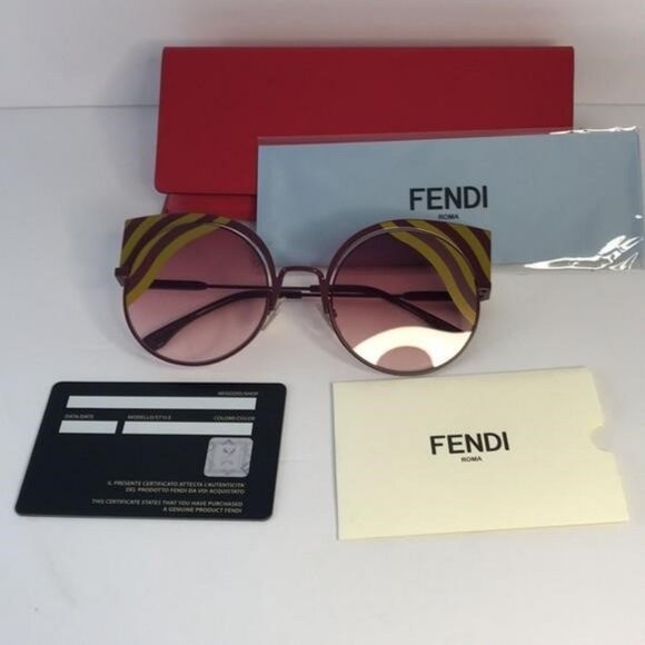 Ship Sameday - New ? Original  Fendi FF0215/S 00L9 53 Ladies Sunglasses main image 11